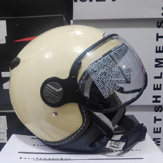 Zeus ZS210K Ivory - Helm Zeus ZS 210K ZS 210 ZS210 Solid Color