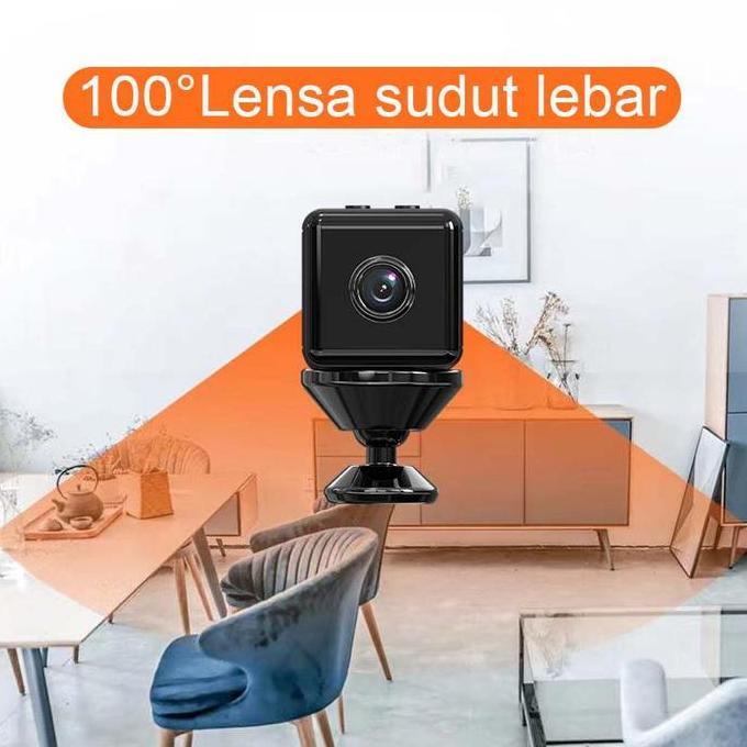 Cctv- Eyesec Cctv Mini 1080P Kamera Cctv Indoor Wifi Cctv Mini Magnetic Dan Rechargeable Built In Ba