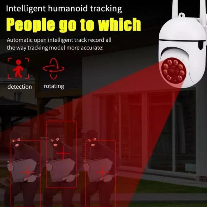 Cctv- Ip Camera Cctv Outdoor Cctv Wifi 360 Ptz Pan Tilt 8 Mp V380 Pro