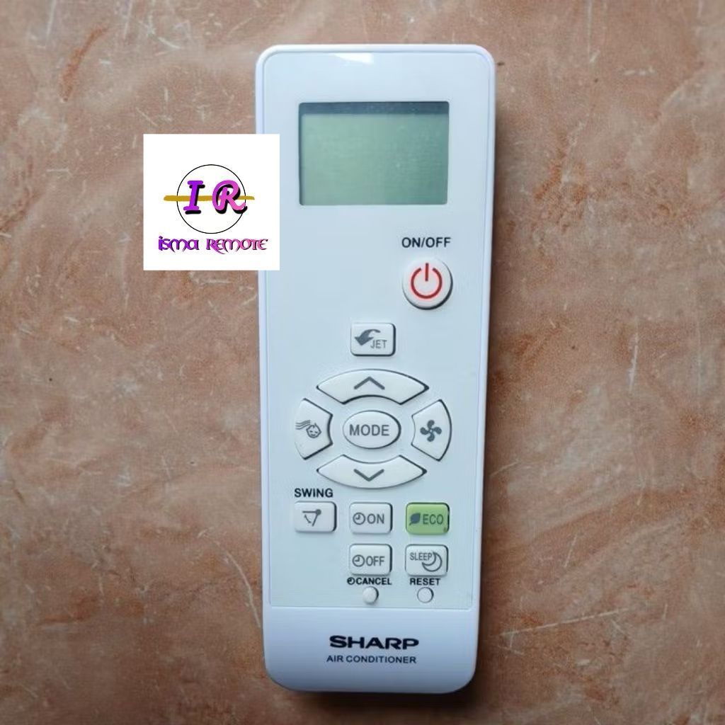 REMOTE REMOT AC SHARP CRMC-998 JBEZ AH-V6XEY AH-X9VEY AH-X6ZY AH-X10ZY
