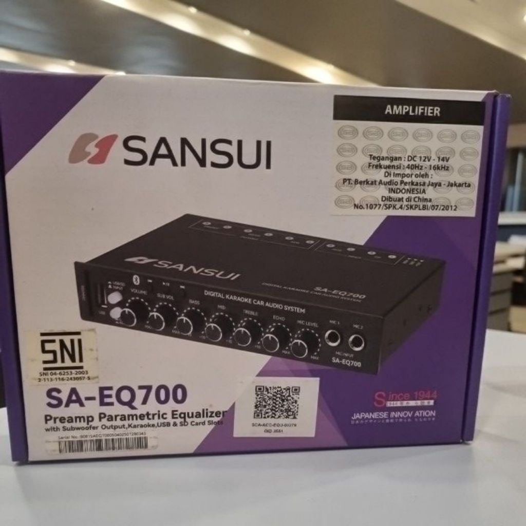Pre amp preamp equalizer bluetooth 3eq band