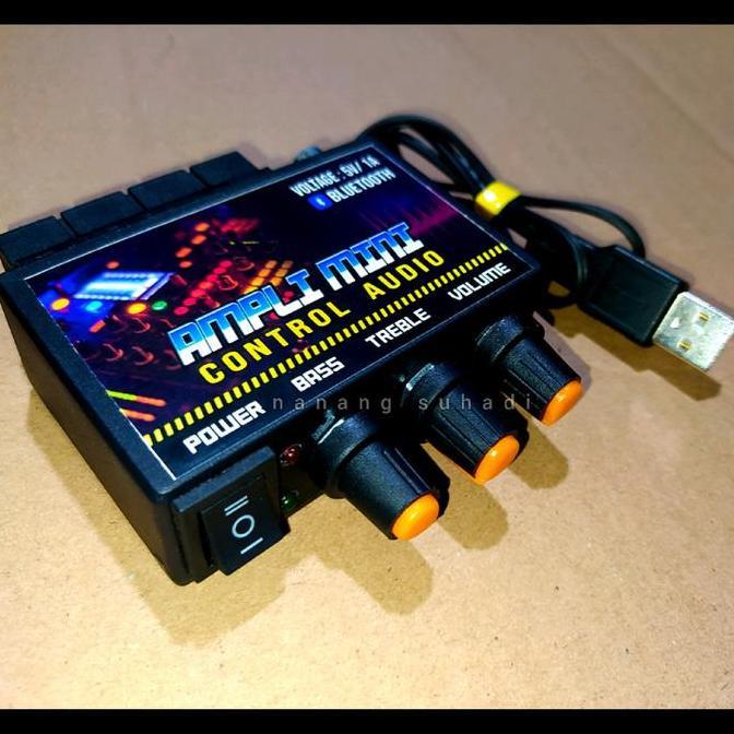 ampli mini class d super bass bluetooth + tone control
