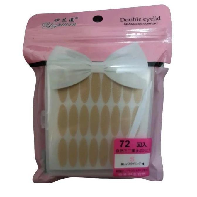 Qiuu- Scot Mata Kulit Yizhilian 7 Pasang Ukuran Besar Double Eyelid Kualitas Bagus Untuk Tampilan Ma