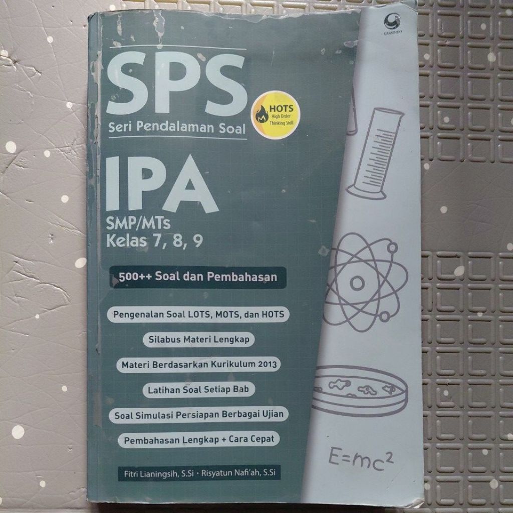 Preloved SPS Buku IPA SMP, materi IPA Kelas 7, 8, dan 9