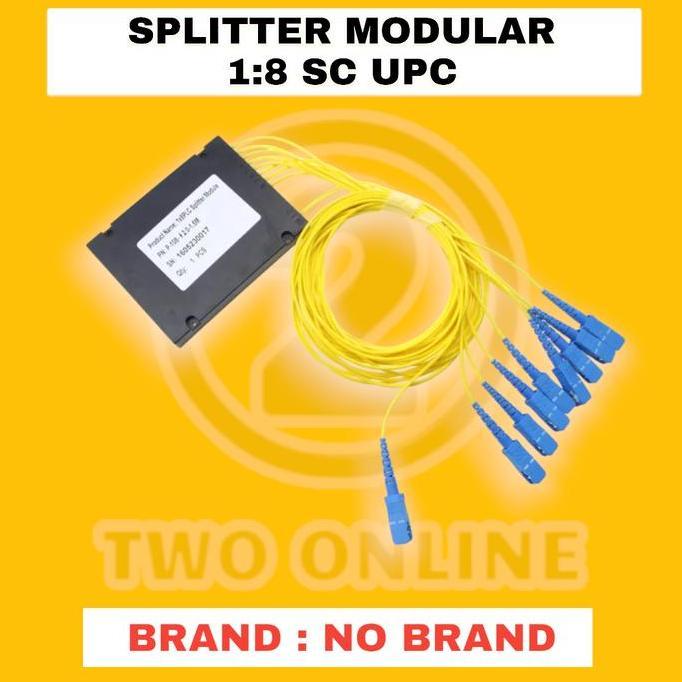 Cont- Passive Splitter / Pasif Spliter 1:8 Fiber Optic Modular