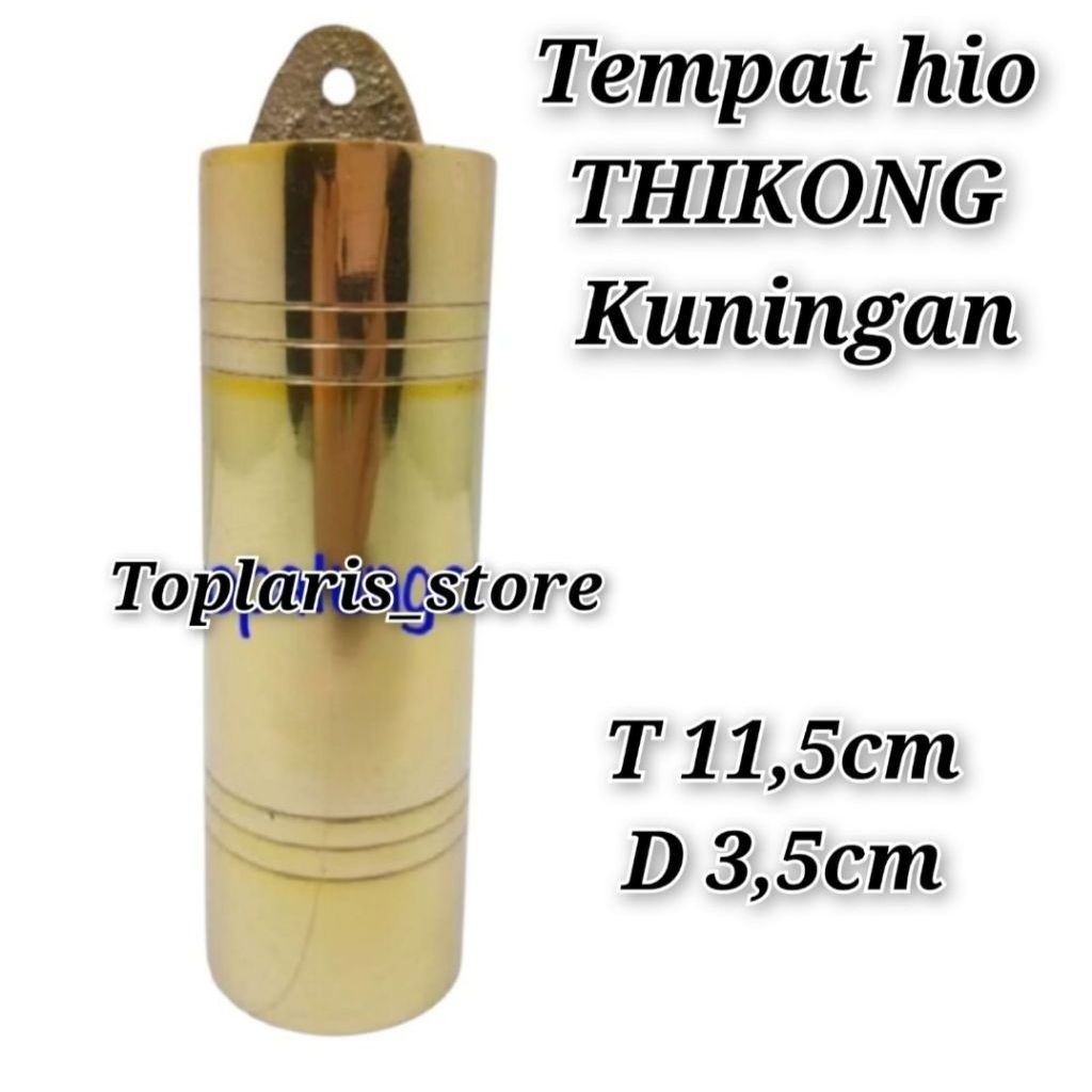 Hiolo Tempat Hio / Pintu Hiolo / Pintu Thikong Kuningan Gantung Polos