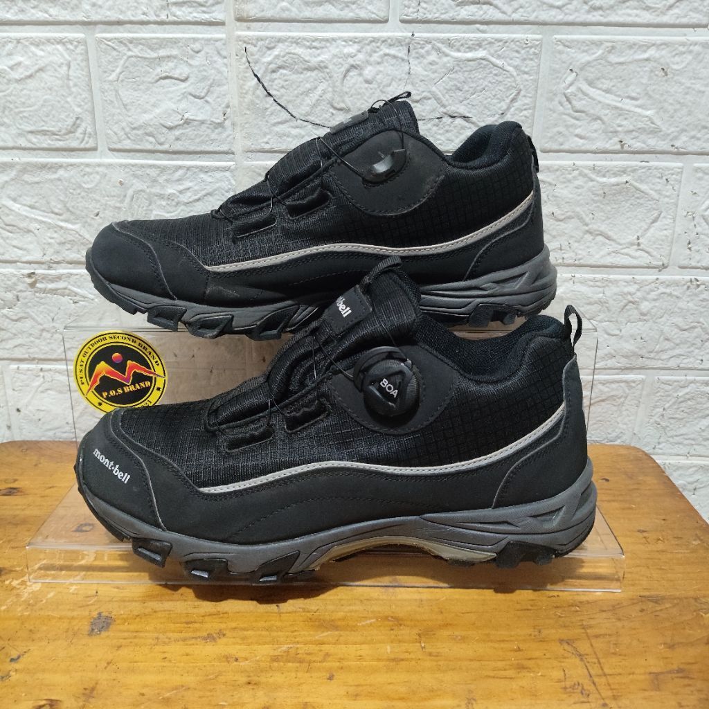 sepatu outdoor montbell boa system second