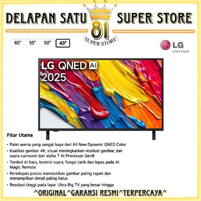 Allthebest- LG 43QNED82ASA 50QNED82ASA 55QNED82ASA 65QNED82ASA SMART TV LED QNED AI 43 INCH 50 INCH 