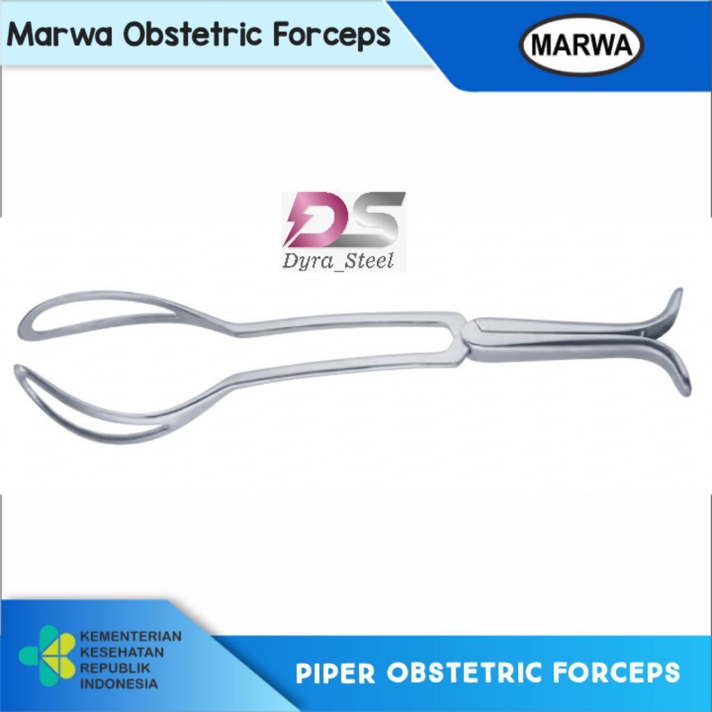 Piper Obstetric Forceps / Piper Obstrectical / Forcep Piper / Tang Sungsang Piper MARWA Stainless St