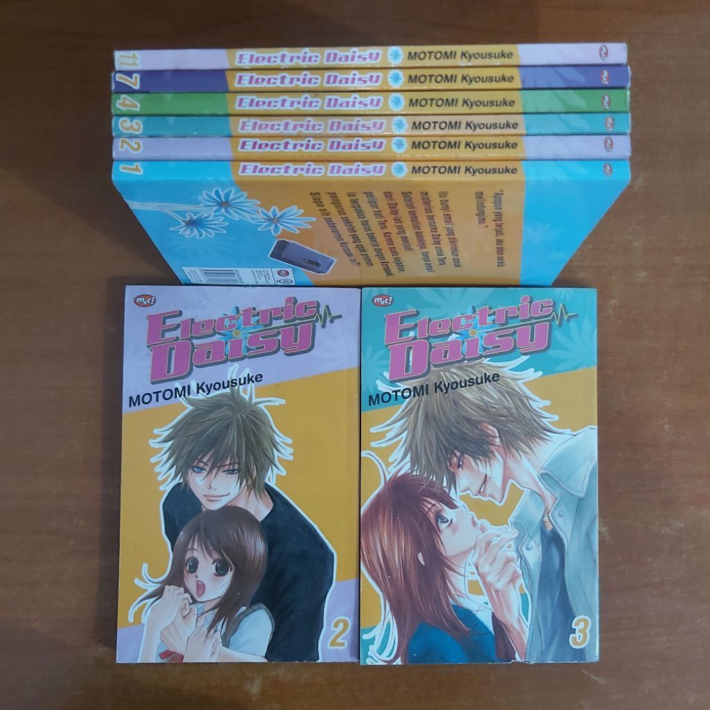 ELECTRIC DAISY - KOMIK ELECTRIC DAISY - ORI GRAMEDIA - NON SEGEL MULUSSS - JUAL SATUAN / CABUTAN