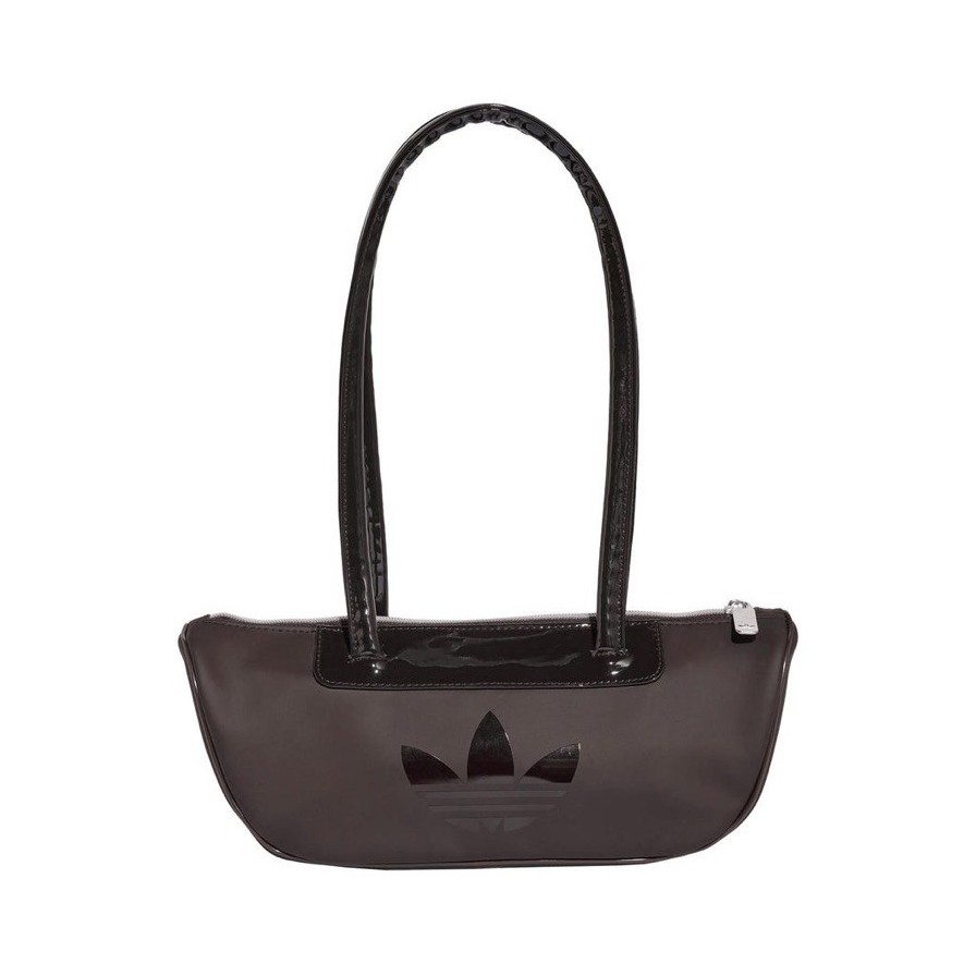 Adidas adicolor bowling bag pu unisex shoulder bag - aurora coffee ADIKR6768