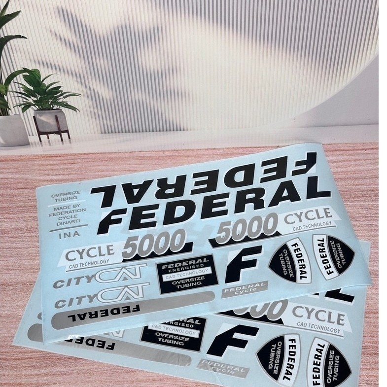 Stiker Sepeda Federal