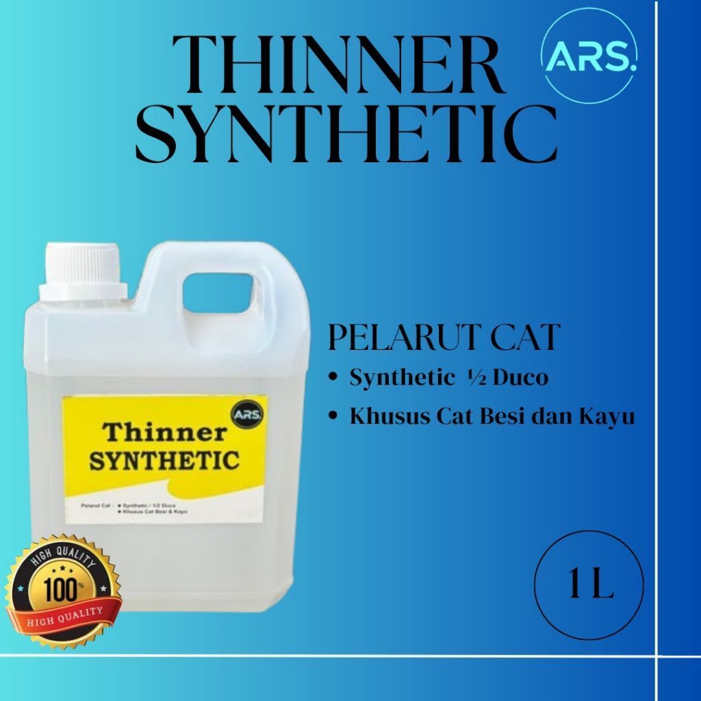 THINNER SYNTHETIC 1 LITER / PENGENCER CAT KAYU DAN BESI / THINNER B