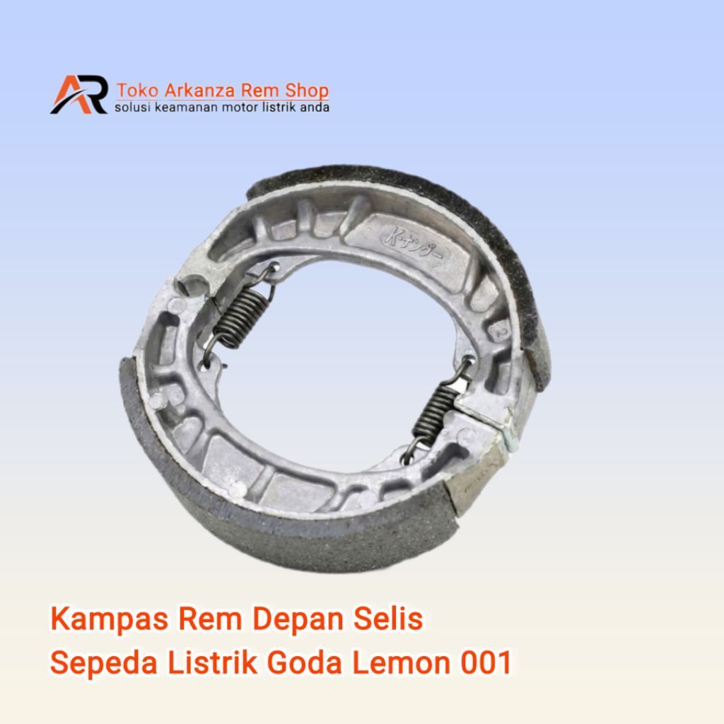 Kampas Rem Depan Selis Sepeda Listrik Goda Lemon 001