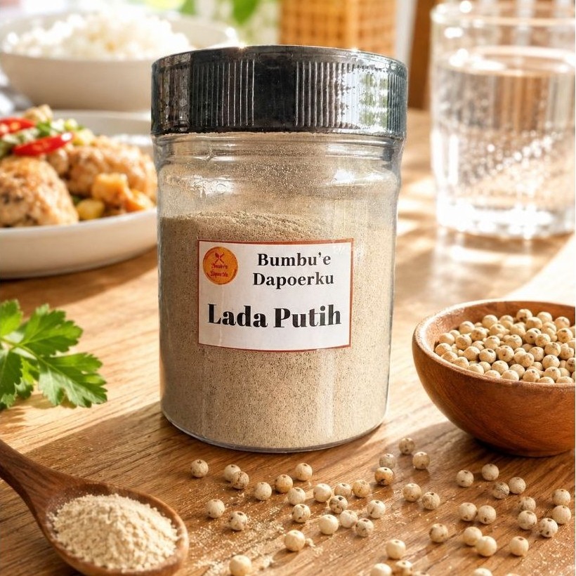 LADA PUTIH BUBUK 50 GR  // LADA PUTIH //SERBUK LADA PUTIH