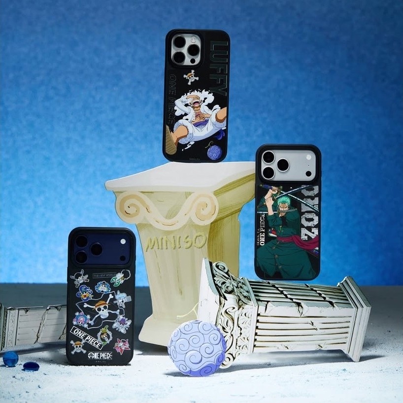 Miniso x One Piece VOL.3 - Case Handphone Iphone One Piece Original Miniso