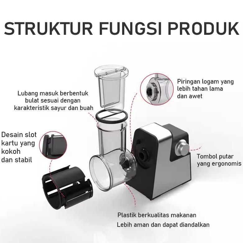 Best Deals [Cod] 5-In-1/7-In-1 250W-500W Mesin Pemotong Sayur Otomatis  Dengan Listrik Ini Adalah Al