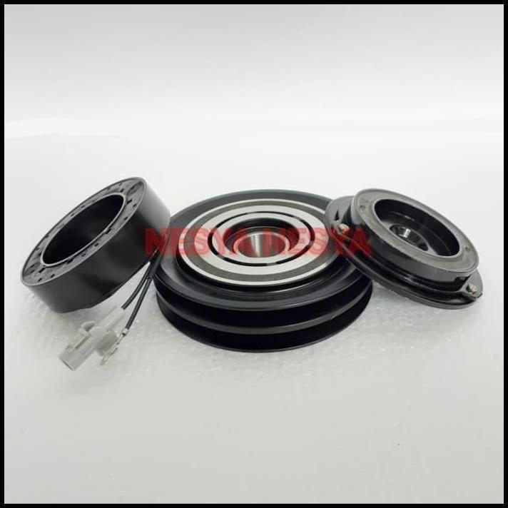 DISKON MAGNET MAGNIT CLUTCH PULLEY PULLY PULY PULI COMPRESSOR COMPRESOR KOMPRESSOR KOMPRESOR AC MOBI