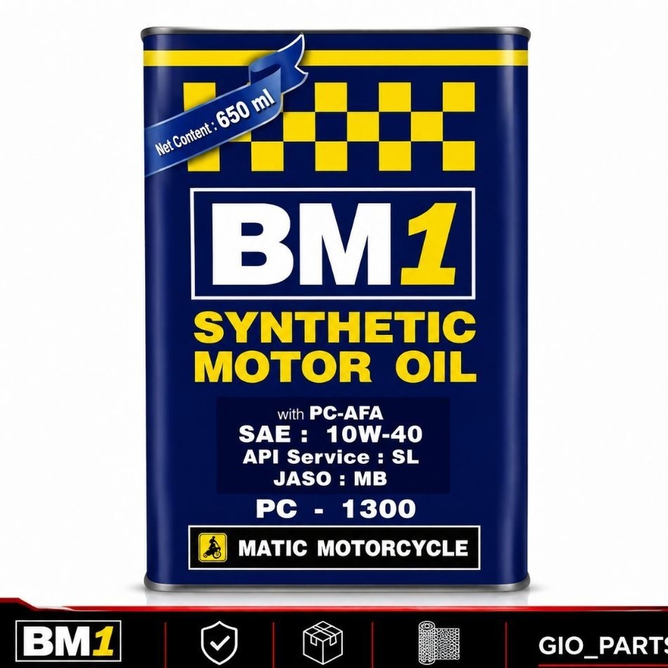 OLI MESIN BM1 MATIC 650ML 800ML 1LT ORIGINAL