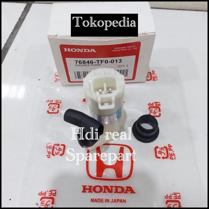 TERBARU POMPA DINAMO MOTOR WASHER AIR WIPER HONDA BRIO SATYA 2017-2022 ORI 