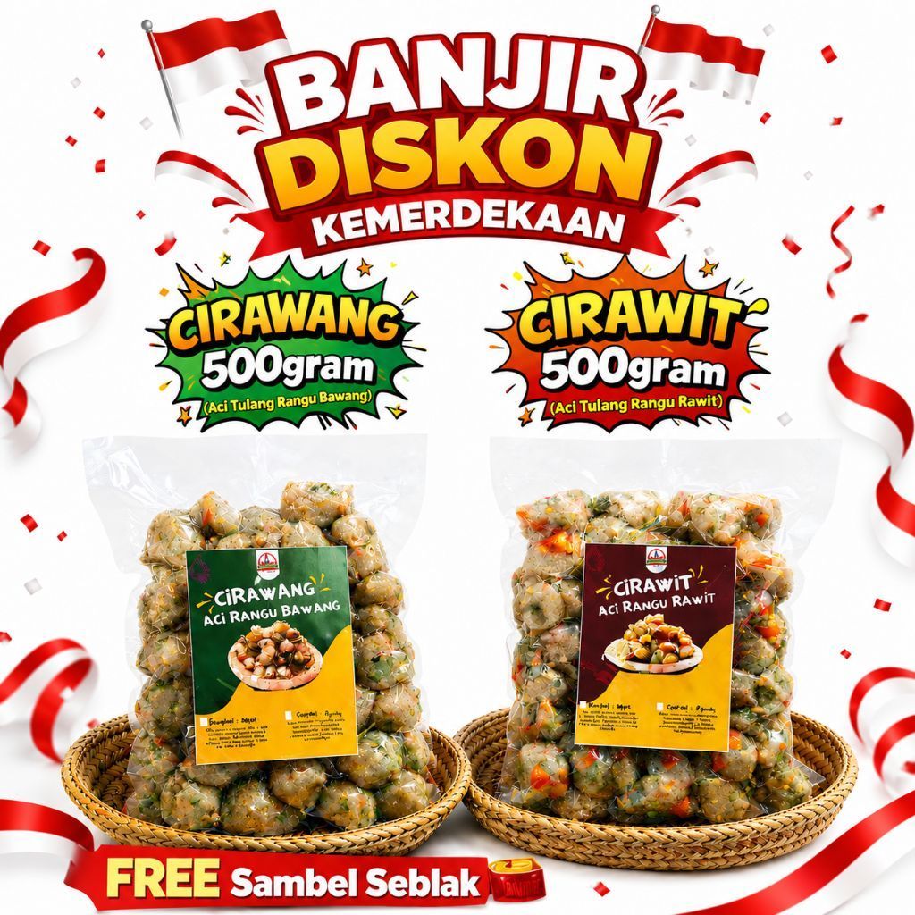 CiRawang x CiRawit 1kg by Citul Bunda toping seblak