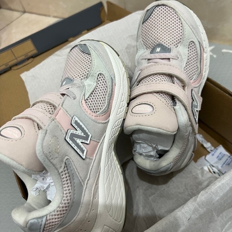 New Balance ML2002R4 Cherry Blossom Powder Pink - NB 2002 || Sepatu Anak Perempuan || Second || Prel