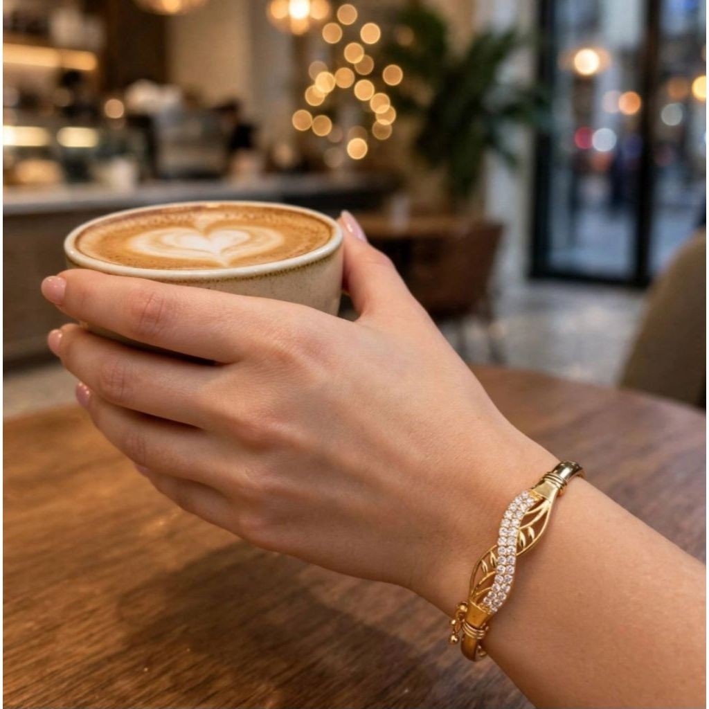 Gellang Bangle Titanium Anti karat