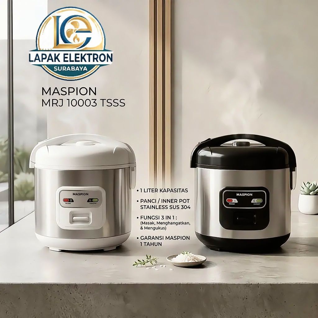 Magic Com 1 Liter Maspion MRJ 1003 TSS / Maspion MRJ 1003 TSS