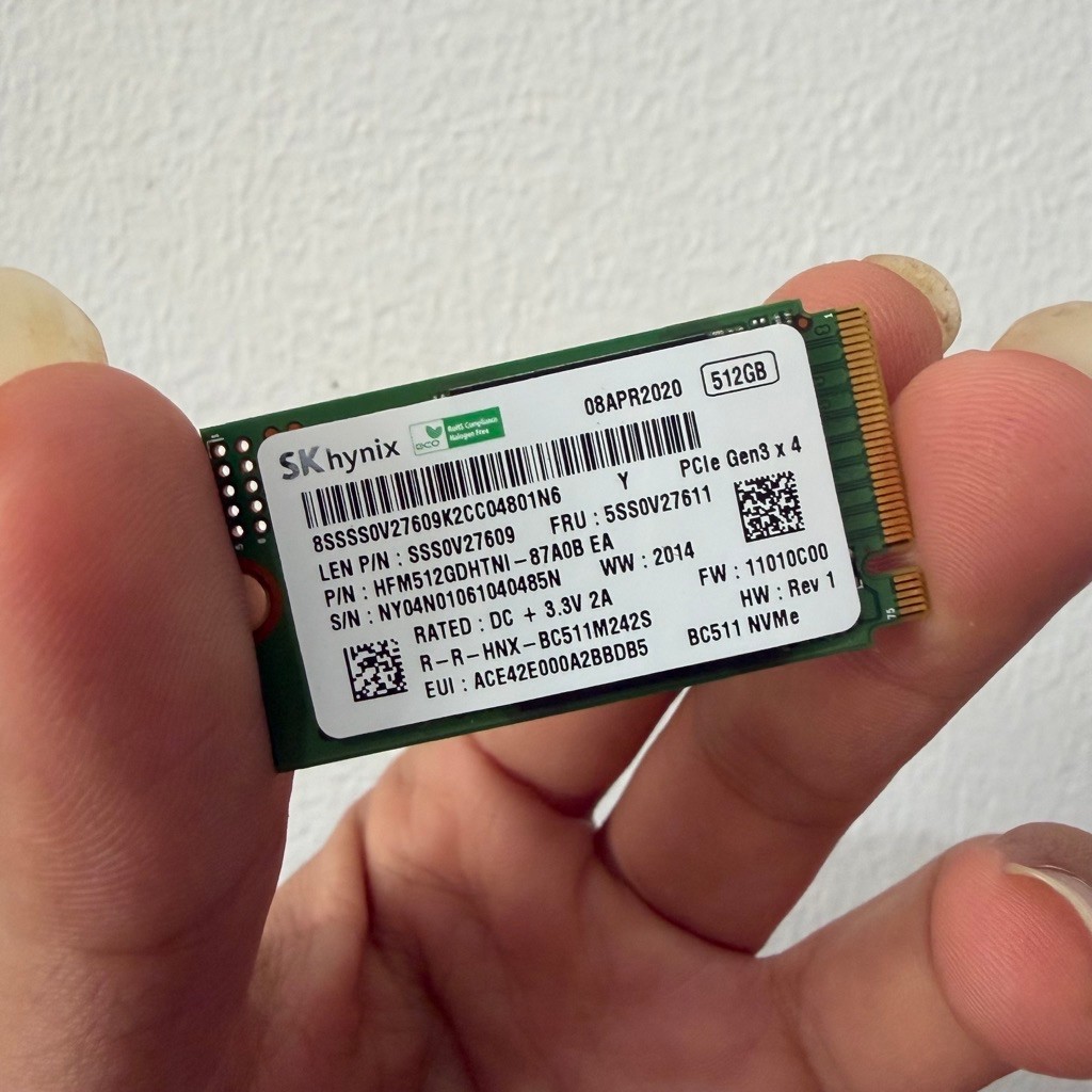 SSD NVME PCIE SK HYNIX 512GB ORIGINAL