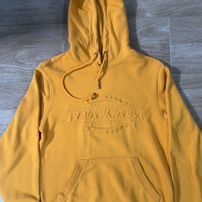 Jacket HUDI RARE DICKIES EMBOSH YELLOW (Preloved)