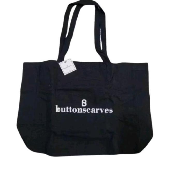 TAS BUTTONSCARVES SHOPPING BAG NEW TOTE BAG