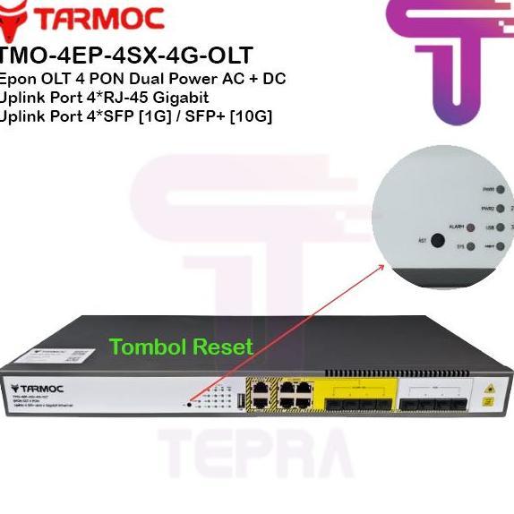 TERBARU - HSGQ E04L EPON OLT 4PON 1G|FTTH EPON OLT 4 PON