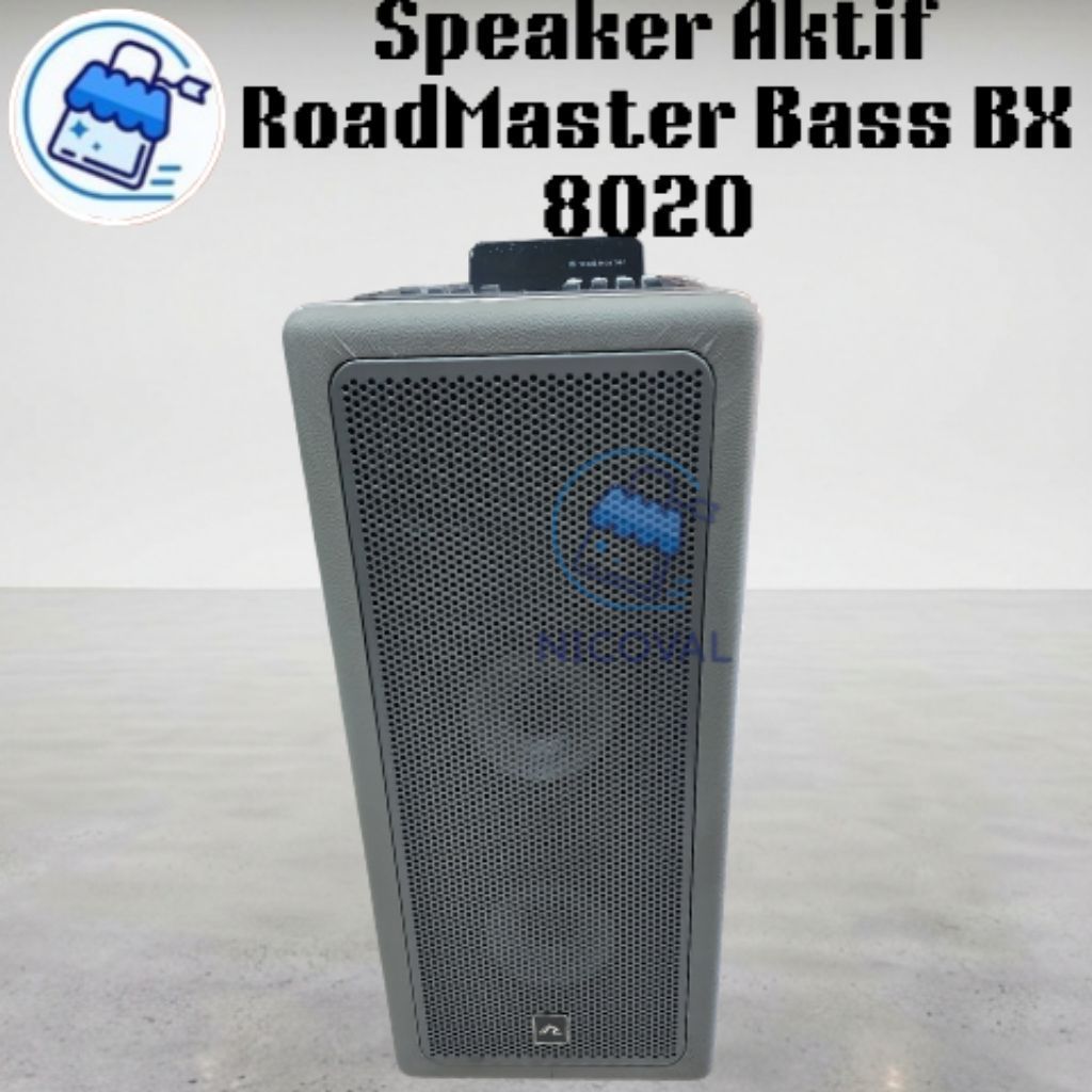 Speaker Aktif RoadMaster Bass BX 8020 Original Speaker Active Bass BX8020 Free 2 Mic Wireless Blueto