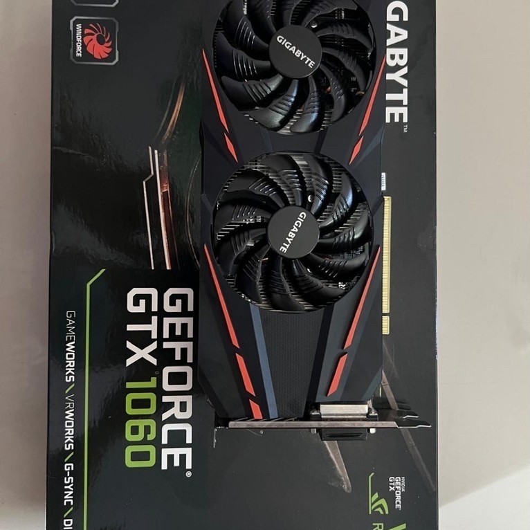 VGA Gigabyte GTX 1060 [Bekas Gaming]