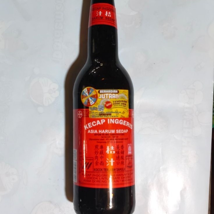 ASIA HARUM SEDAP Kecap Inggris 620ML Penyedap Daging Rasa Harum Halal