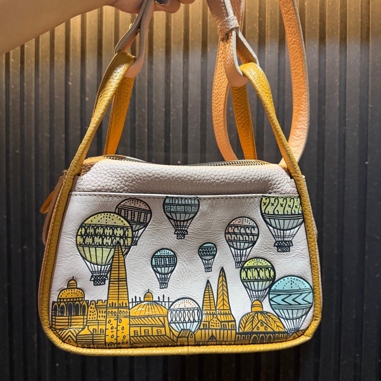 tas serlium leather/sketsa serlium lukis
