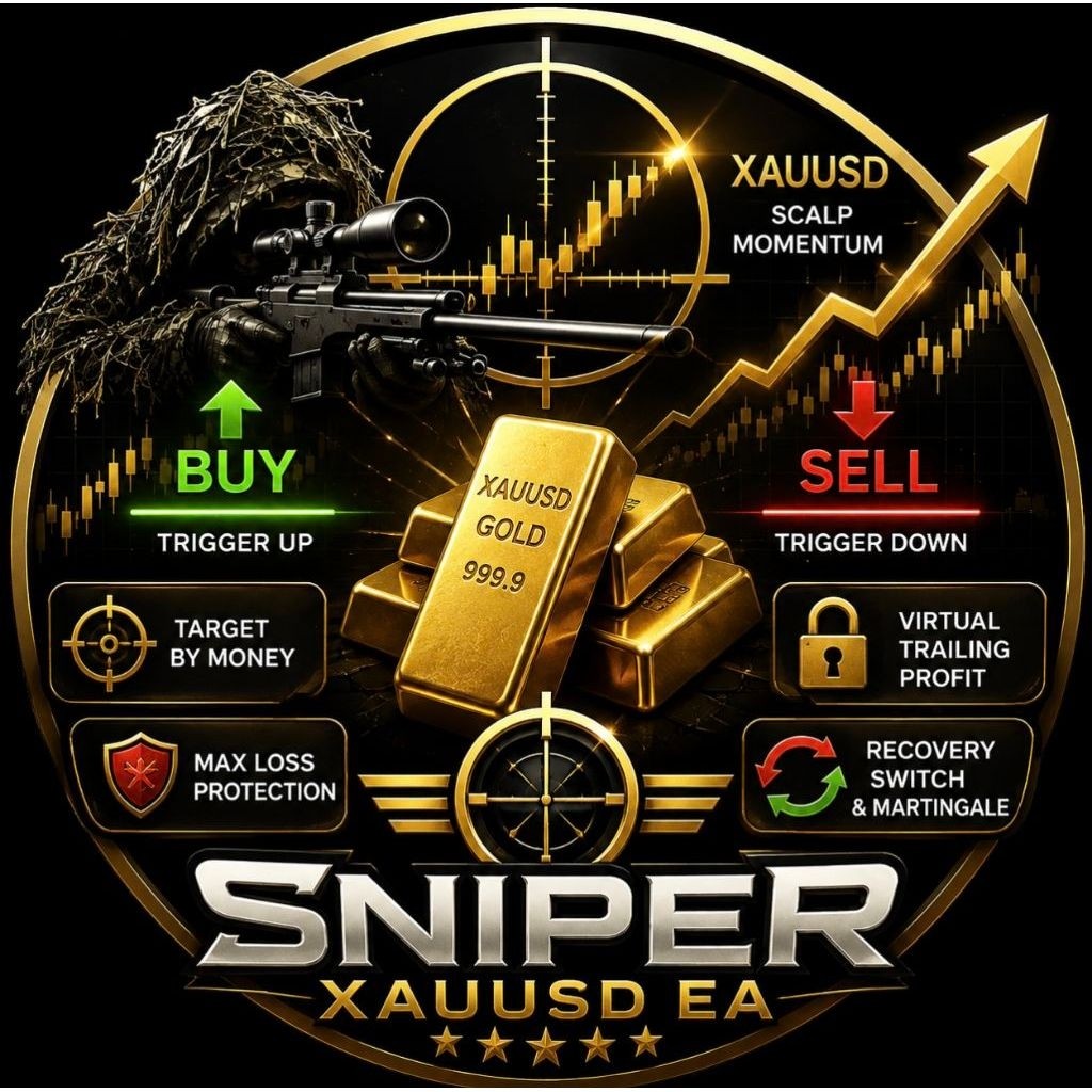EA Forex MT5 MT4 Sniper XAUUSD + MQL