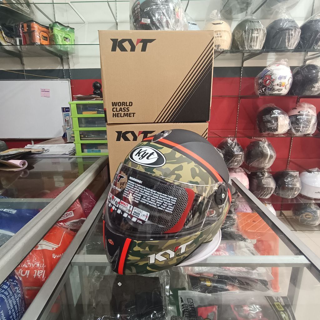 HELM KYT X ROCKET JUNIOR FULL FACE