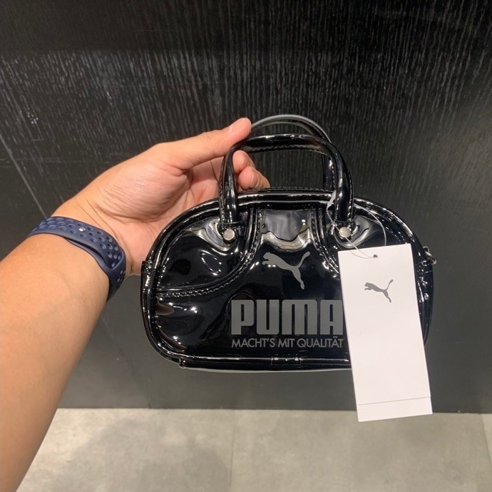 Tas Selempang Wanita Mini Puma 1976 Retro Micro Grip Bag Unisex Hitam