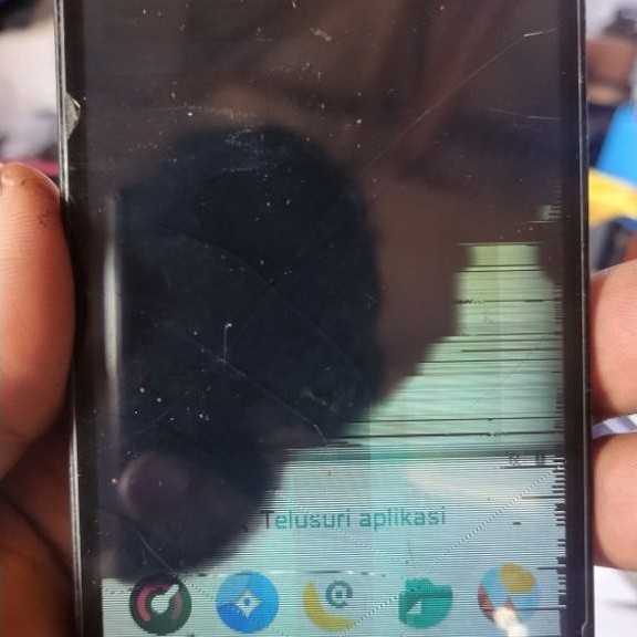 Oppo a37f cusrom android 10 minus lcd seperti di poto