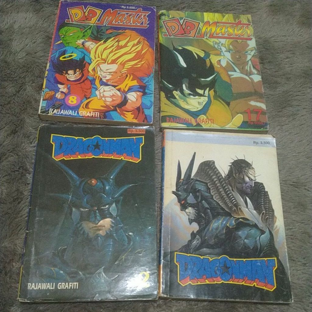 Komik DragonMan Dan Komik DB Master