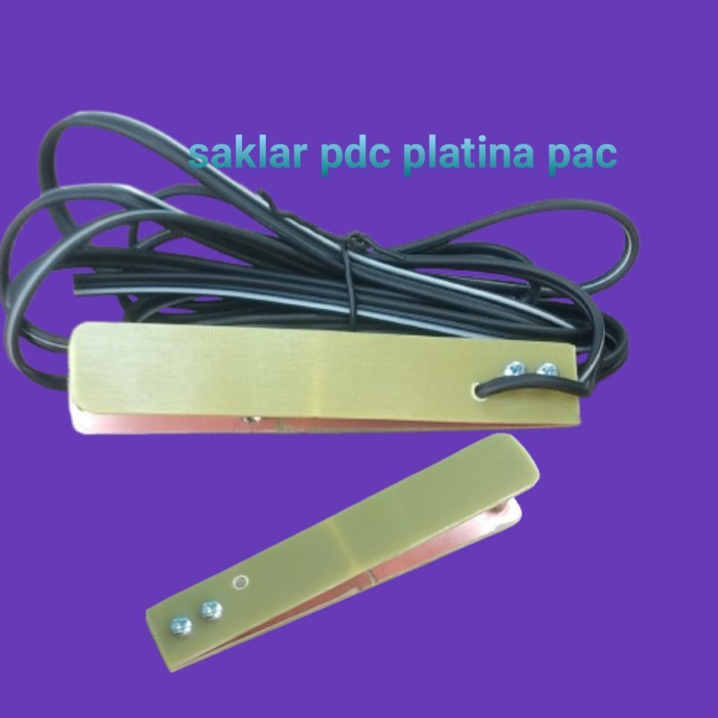 saklar cubit PDC,Pac dan platina bahan pcb fiber tebal+ kabel 2 meter