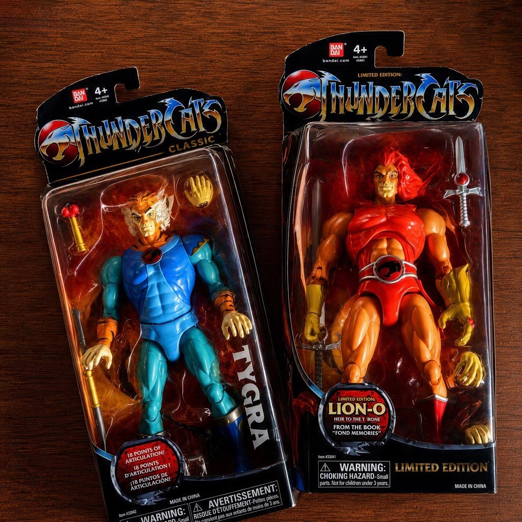 ThunderCats Classic TV Series 8 Inch BANDAI LION-O I LION-O Red Mirror I TYGRA