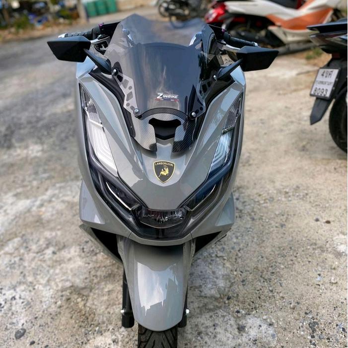 Visor Windshield PCX 160 ( 2021 - 2024 ) Thailand Bracket Plus Spion - Visor PCX 160 - Visor PCX 160