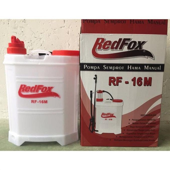 Sprayer 16 Liter Redfox Pompa Semprot Hama Manual Kapasitas Tanki 16 Liter Sprayer Alat Semprot 16 L