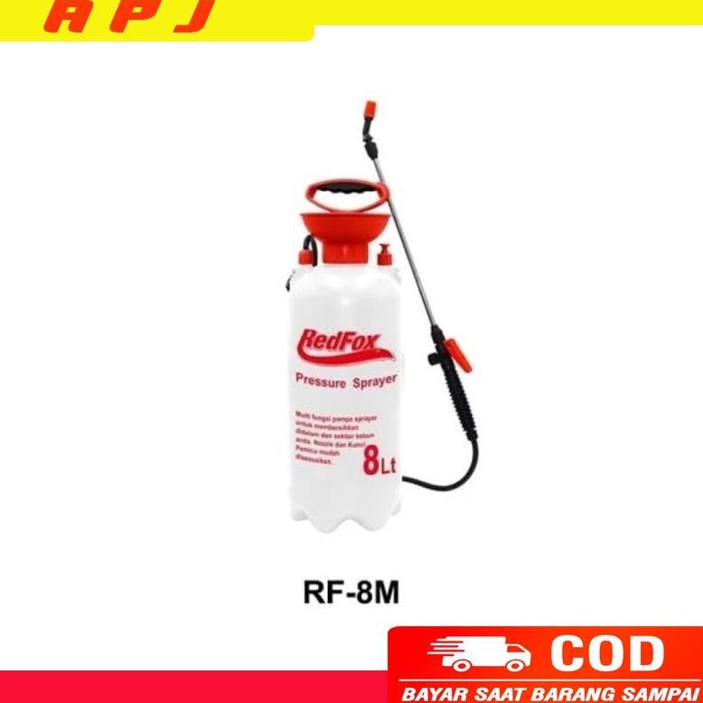 REDFOX POMPA SEMPROT HAMA Manual 8 L Tengki/Tangki Semprot Hama Pompa Solo RF-8M redfox TERLARIS NEW