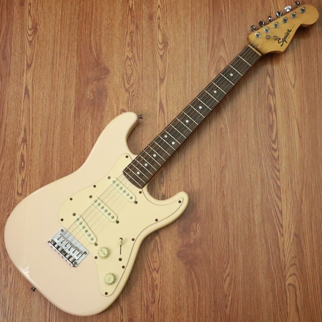 GITAR SQUIER STRATOCASTER MINI SHELL PINK ORIGINAL
