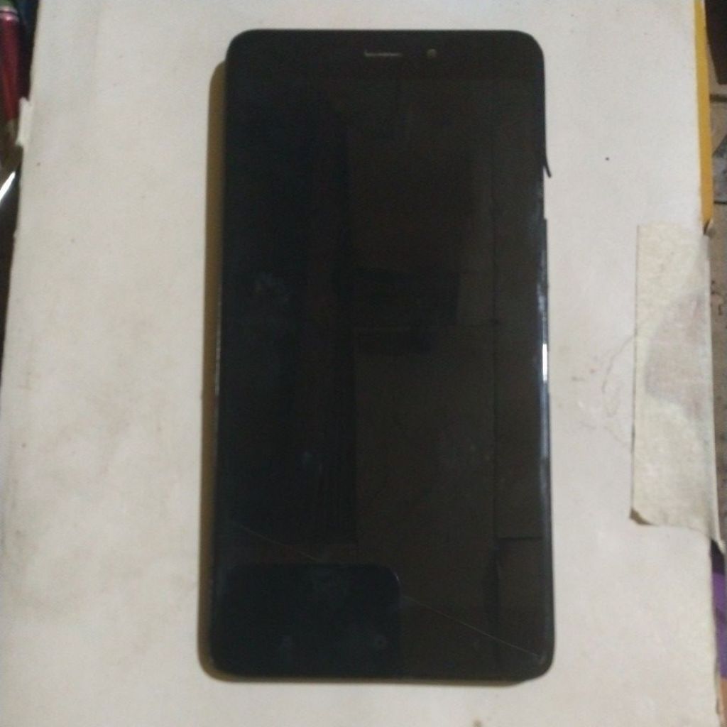 Lcd & frame Redmi note 4 versi mediatek original copotan