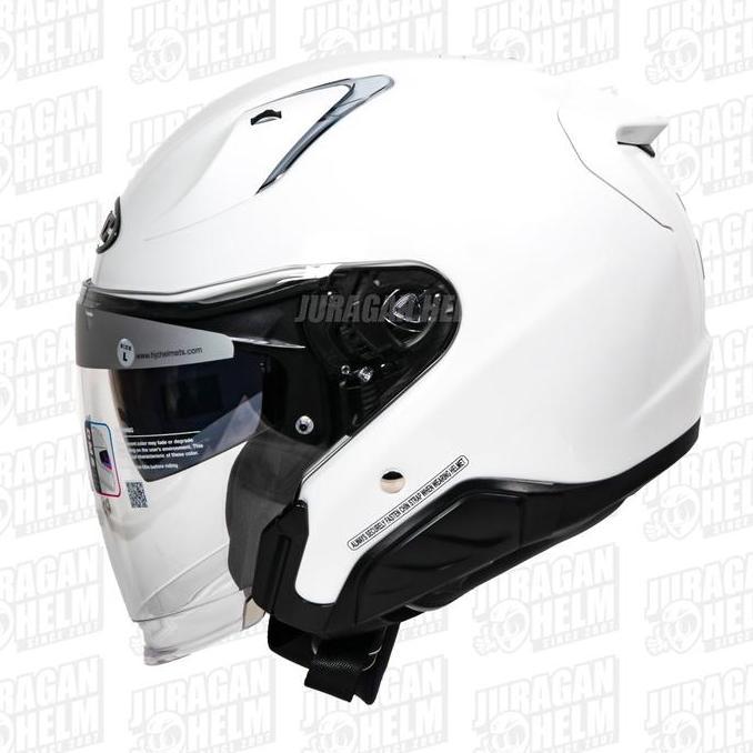HJC RPHA31 WHITE GLOSS HALF FACE