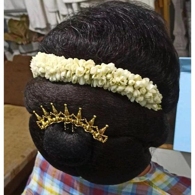OHFASHION Tusuk Sanggul Gondang Emas Replika Tusuk Sanggul Konde Rambut Batak